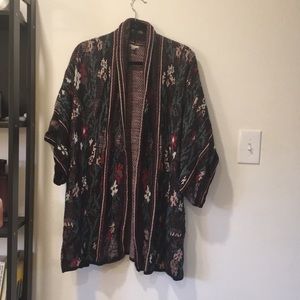 Ecoté Patterned Cardigan